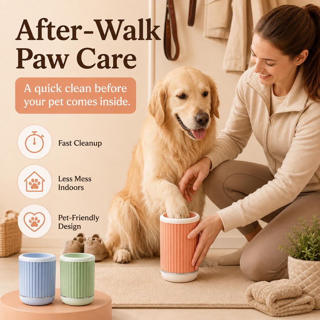 Pet Paw Cleaner Cup