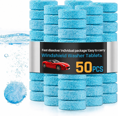 100Pcs Car Windshield Washer Fluid concentrate Tablets💧