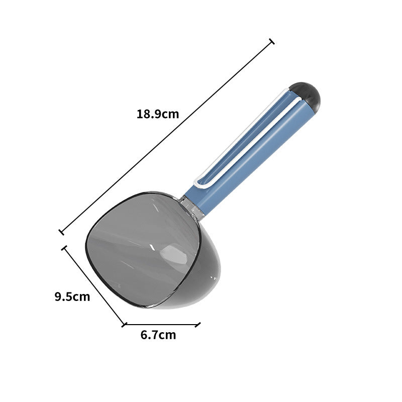 Pet Food Measuring Scoop with Clip