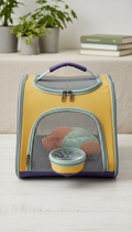 Pet Travel Carrier with Ventilated Sides